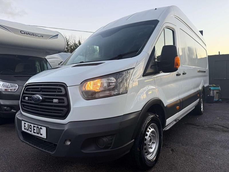 Used Ford Transit 130 HP (95 kW) 2019 White Van
