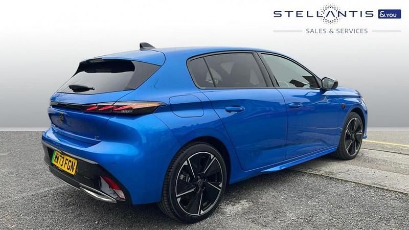 Used Peugeot e-308 GT 113 kW (154 HP) 2023 Blue Hatchback
