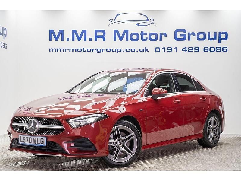 Used Mercedes A250 AMG line 2020 Red Sedan