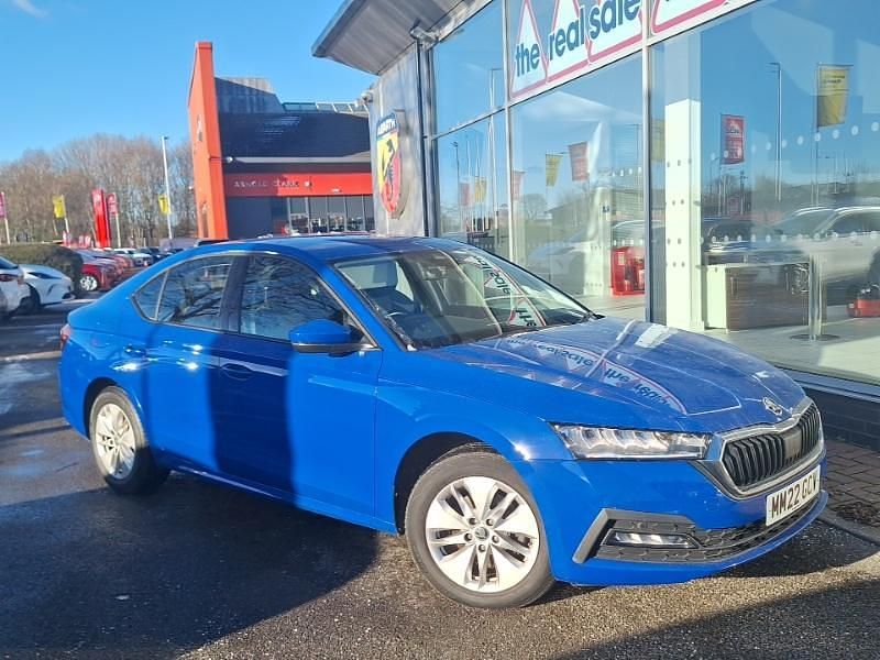 Blue Used 2022 Skoda Octavia SE Technology Hatchback | £14,498 (Fair price) - Image 1/4