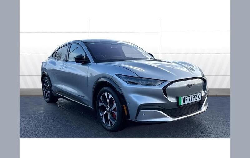 Silver Used 2021 Ford Mustang Mach-E Extended Range SUV | £24,606 (Fair price) - Image 1/4