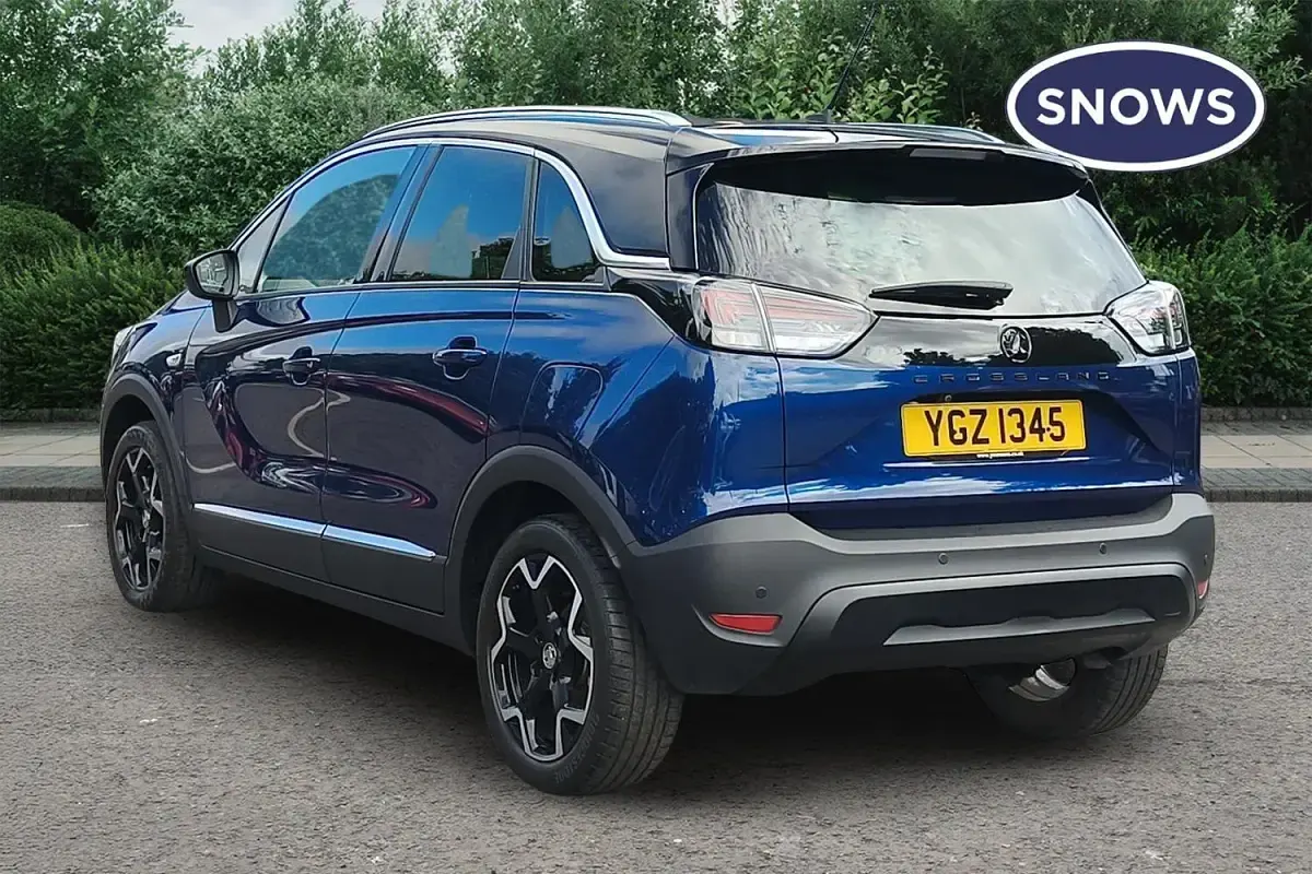 Used Vauxhall Crossland Ultimate 110 HP (80 kW) 2022 Blue SUV