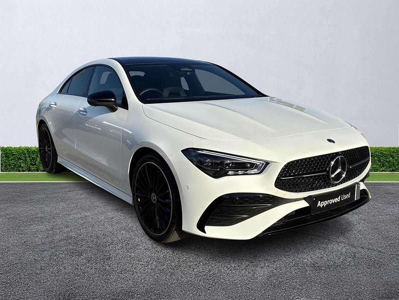 Used Mercedes CLA220 AMG Line Premium Plus 2025 White Sedan