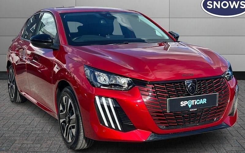 Red Used 2024 Peugeot e-208 Style Hatchback | £14,850 (Good price) - Image 1/4