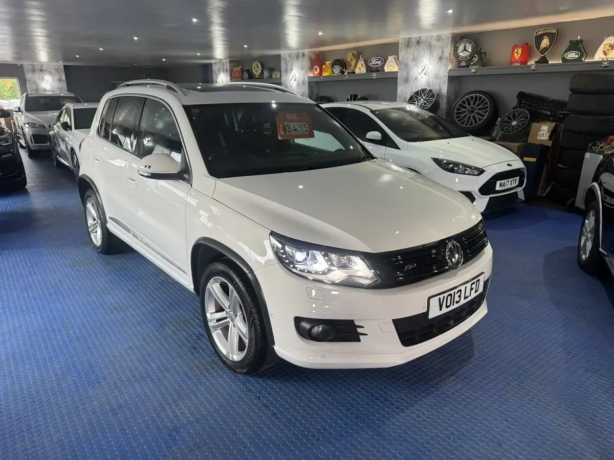 Used VW Tiguan R-line 170 HP (125 kW) 2013 White SUV