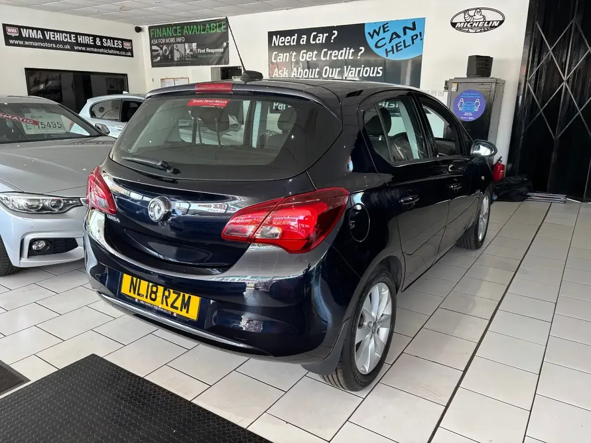 Used Vauxhall Corsa 2018 Blue Hatchback