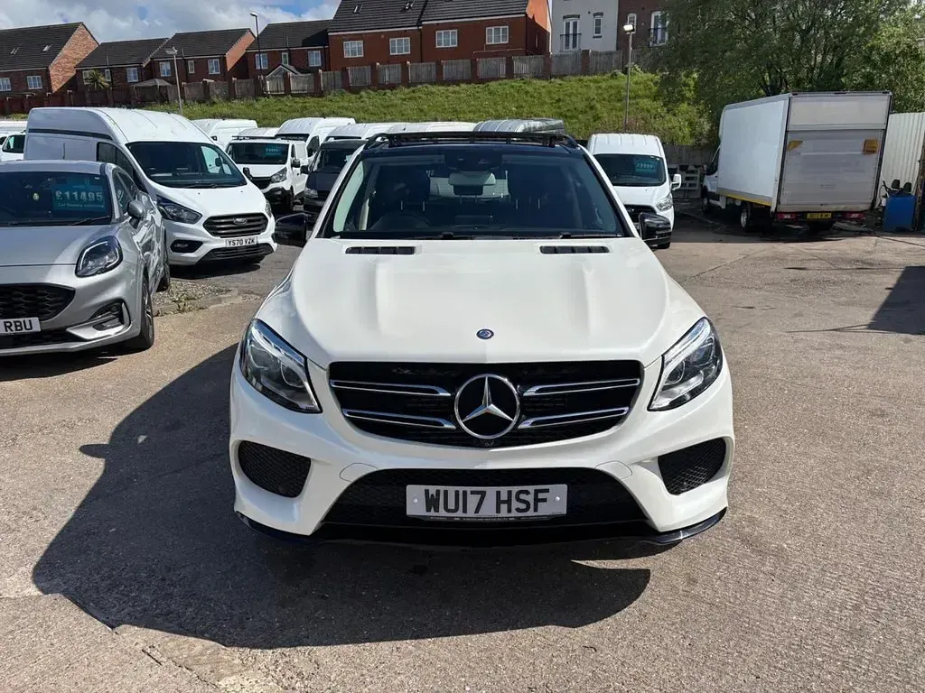 Used Mercedes GLE250 AMG line 204 HP (150 kW) 2017 White SUV
