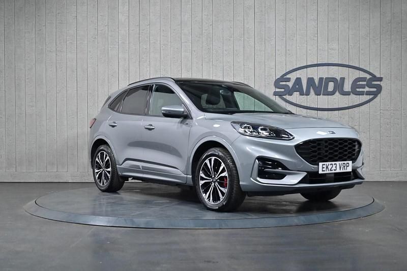 Silver Used 2023 Ford Kuga ST-Line X SUV | £19,799 (Fair price) - Image 1/4