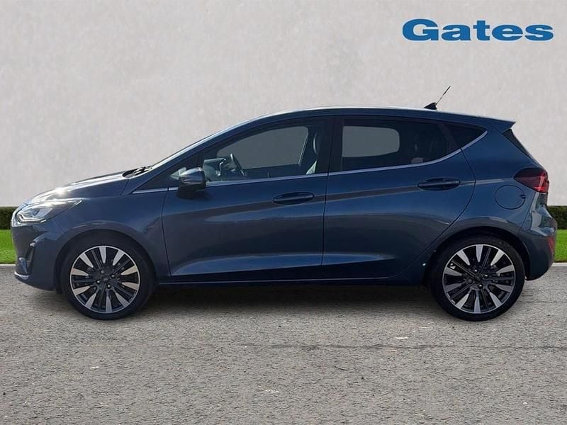 Used Ford Fiesta Titanium X 125 HP (91 kW) 2022 Blue Hatchback