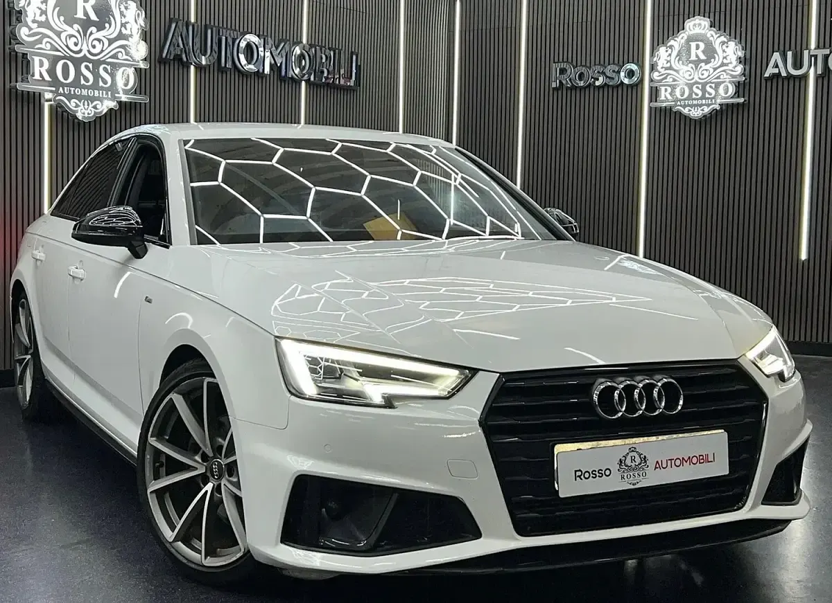 Used Audi A4 Black Edition 2019 White Sedan