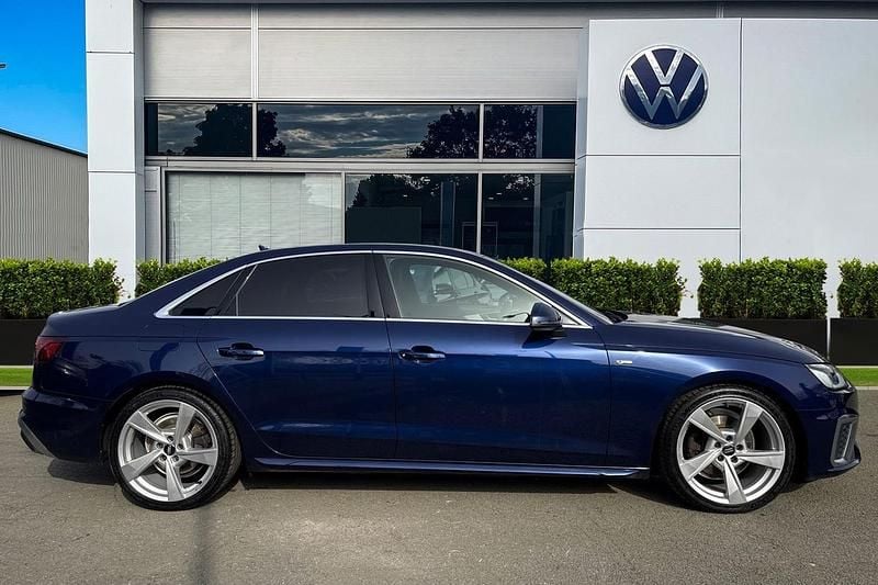 Used Audi A4 S-Line 2020 Blue Sedan
