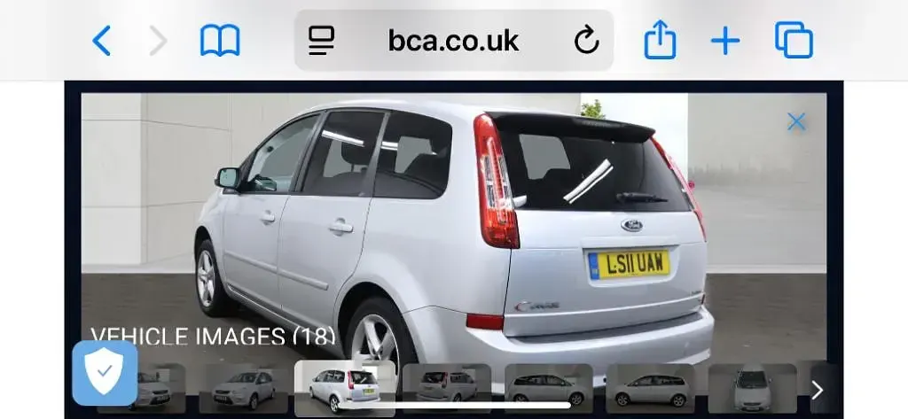 Used Ford C-MAX Zetec 2011 Silver MPV