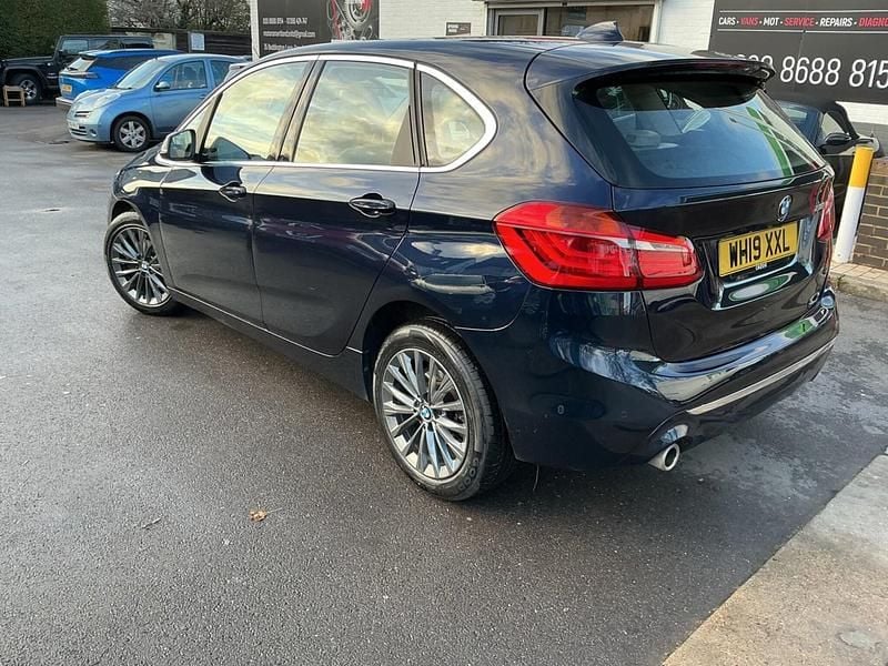 Used BMW 218 Luxury Line 2019 Blue Hatchback