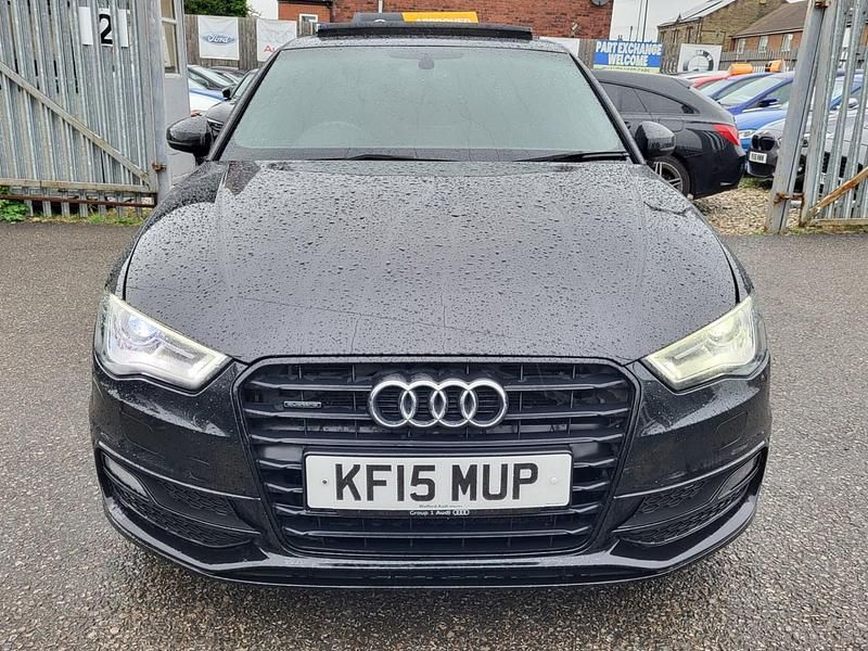 Used Audi A3 Black Edition 184 HP (135 kW) 2015 Black Hatchback