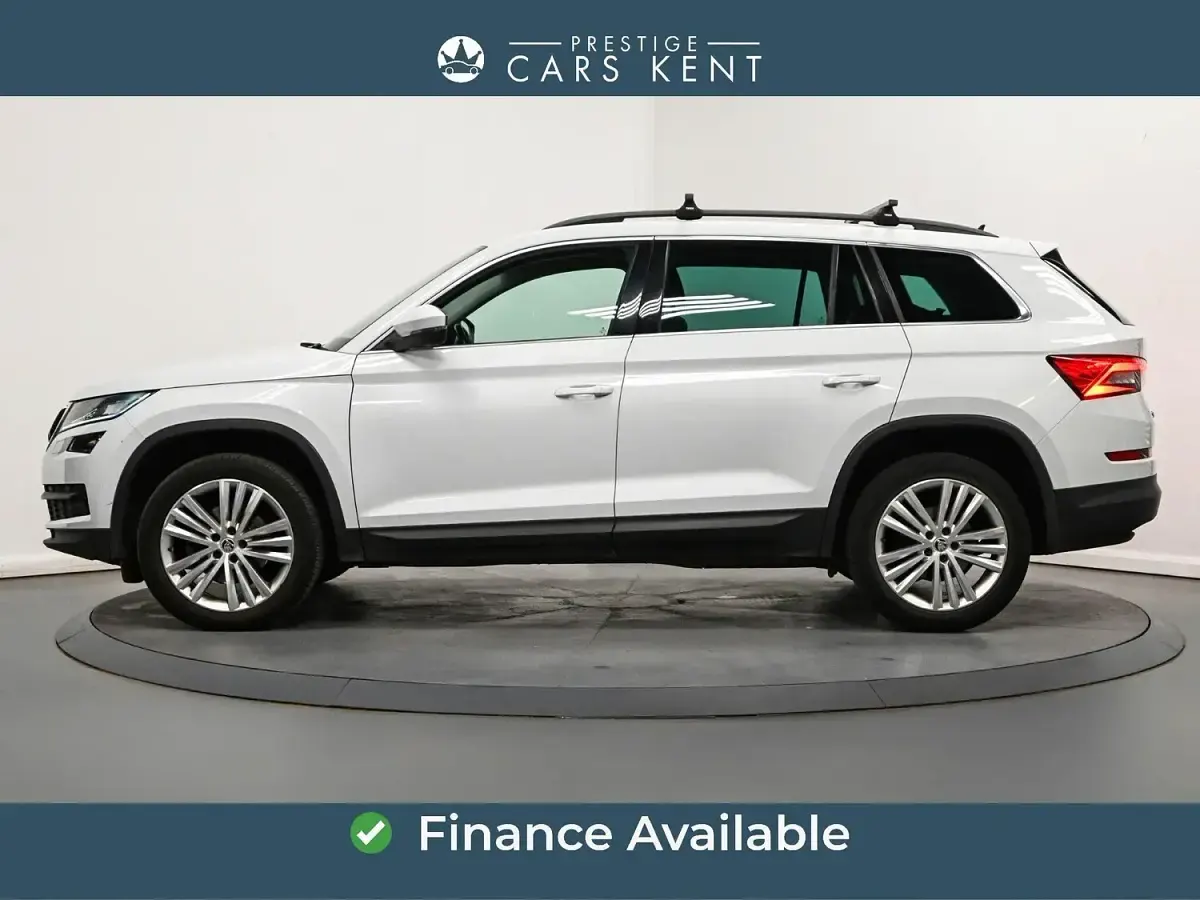 Used Skoda Kodiaq SE L 150 HP (110 kW) 2018 White SUV