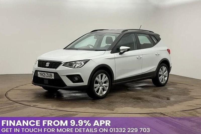 Used Seat Arona SE Technology 95 HP (69 kW) 2021 White SUV