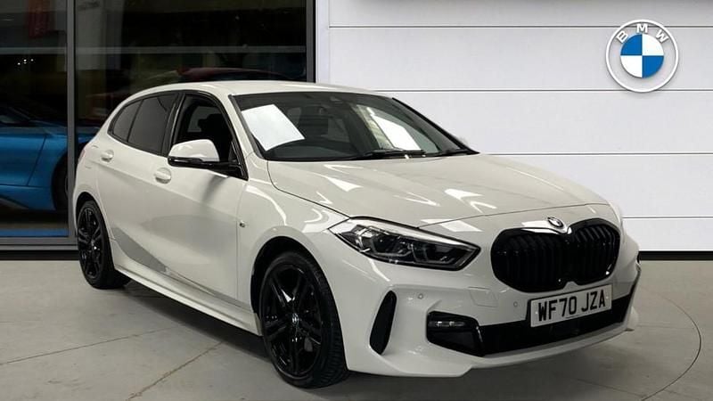 Used BMW 118 M Sport 138 HP (101 kW) 2020 White Hatchback
