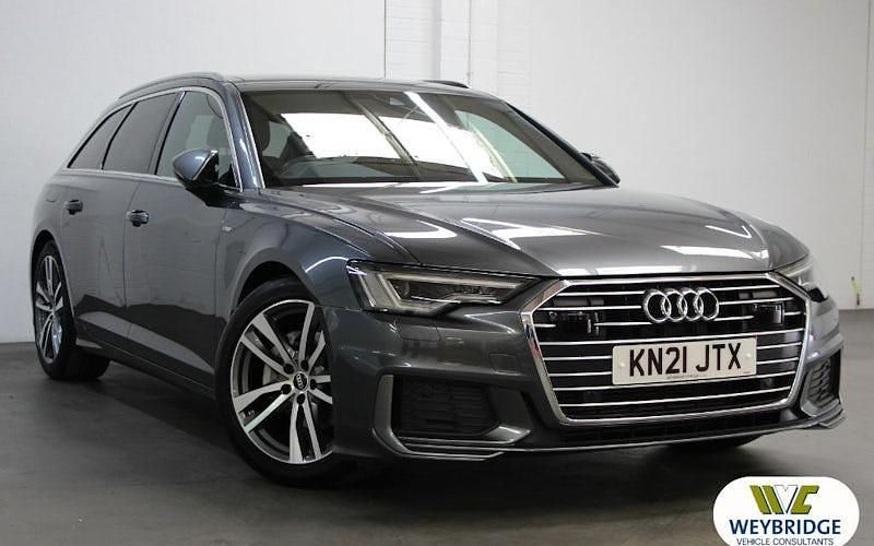 Grey Used 2021 Audi A6 S-Line Estate | £26,295 (Fair price) - Image 1/4