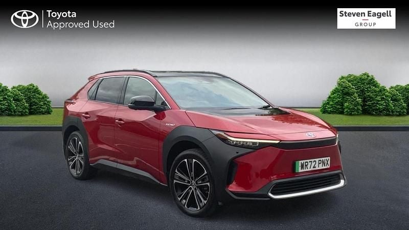 Red Used 2022 Toyota bZ4X Edition SUV | £24,995 (Super price) - Image 1/4
