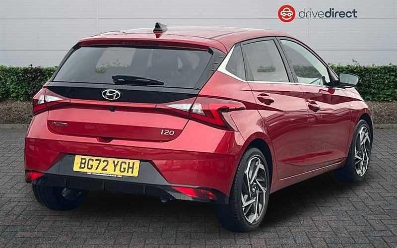 Used Hyundai i20 Premium 101 HP (74 kW) 2022 Red Hatchback