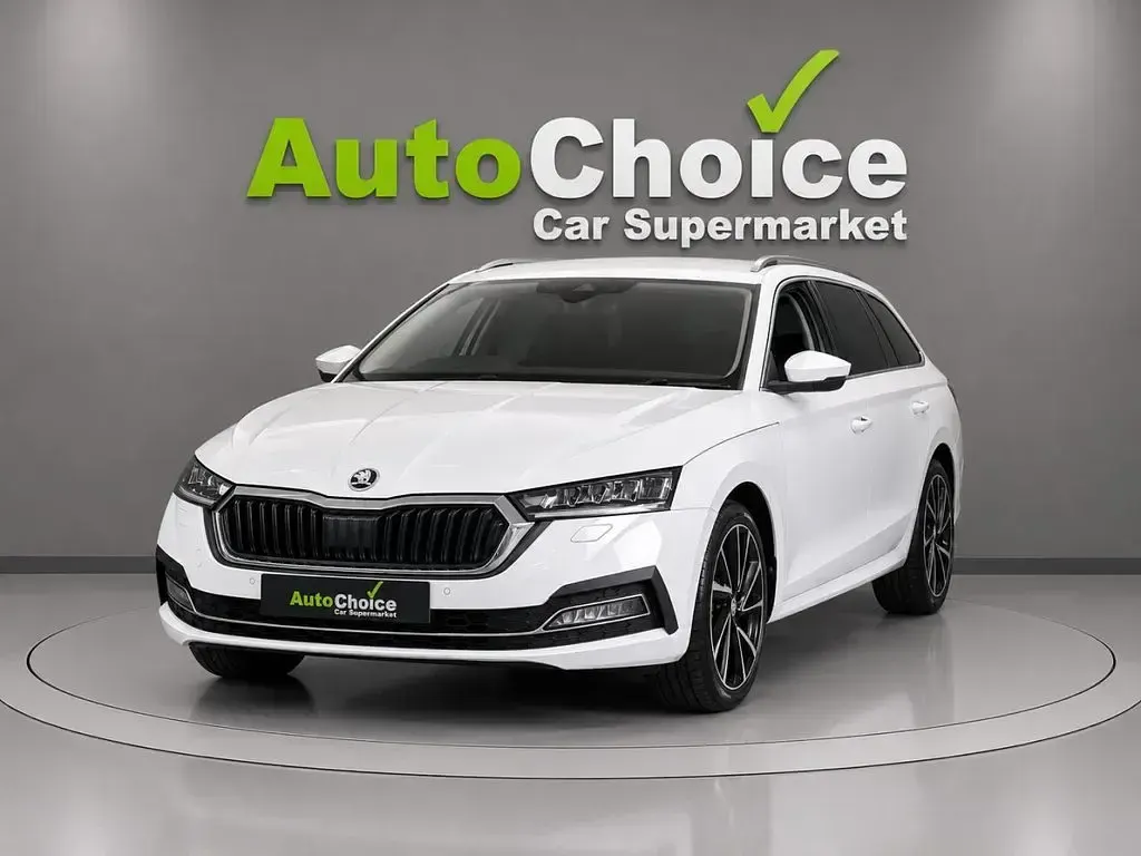 Used Skoda Octavia SE L 2021 White Estate