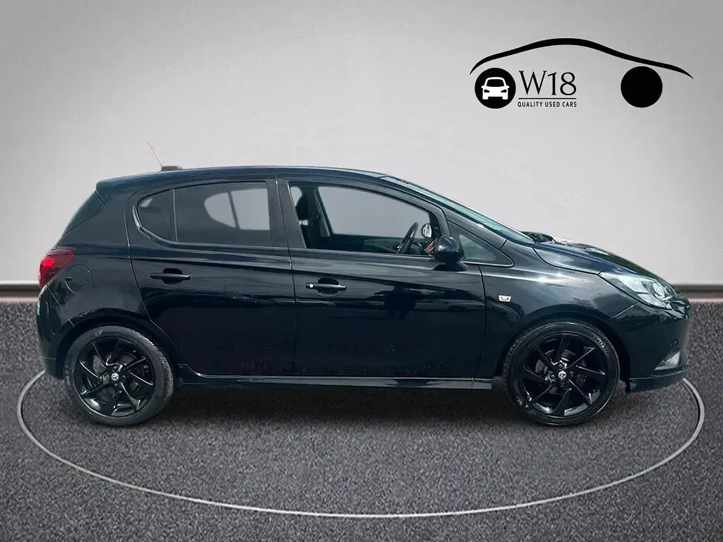 Used Vauxhall Corsa SRi 90 HP (66 kW) 2019 Black Hatchback
