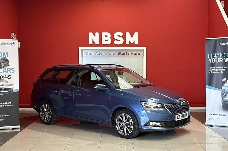 Blue Used 2021 Skoda Fabia SE Drive Estate | £10,991 (Fair price) - Image 1/1