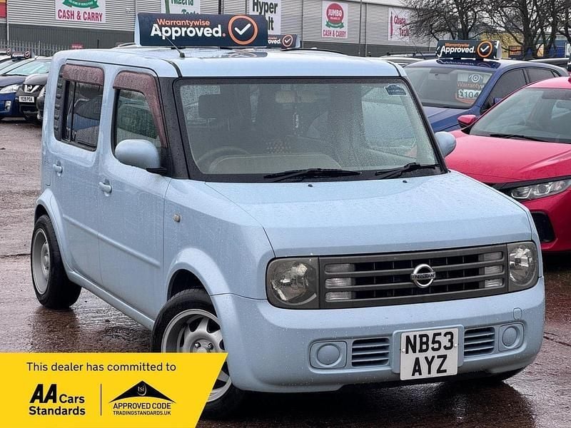 Used Nissan Cube 2021 Blue MPV