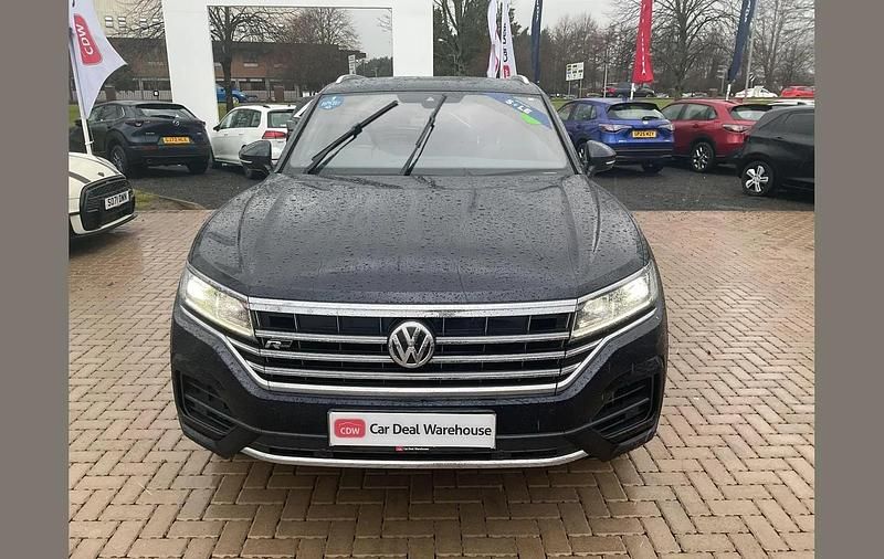 Used VW Touareg R-line 281 HP (206 kW) 2020 Blue SUV