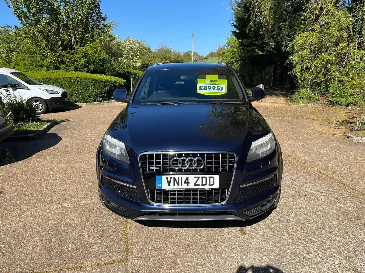 Used Audi Q7 S-line plus 2014 Blue SUV