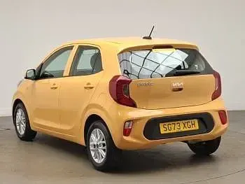 Used Kia Picanto 2023 Yellow Hatchback