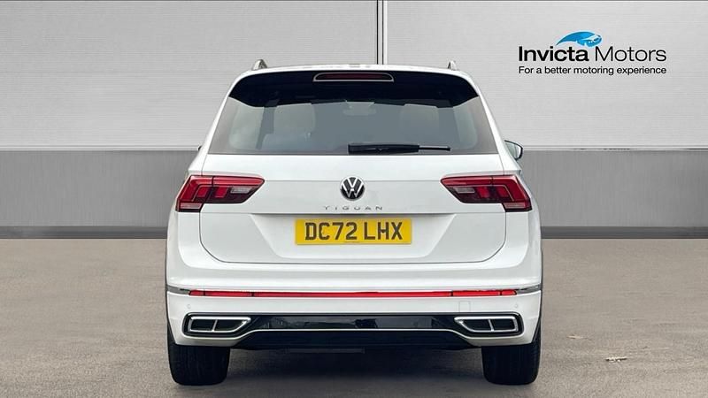 Used VW Tiguan R-line 150 HP (110 kW) 2022 White SUV