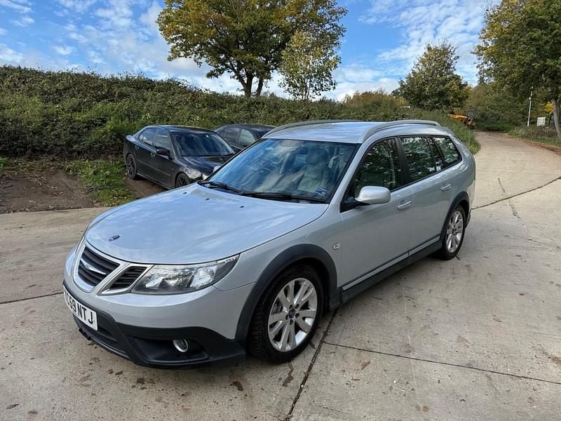 Used Saab 9-3 Aero 210 HP (154 kW) 2009 Silver Estate