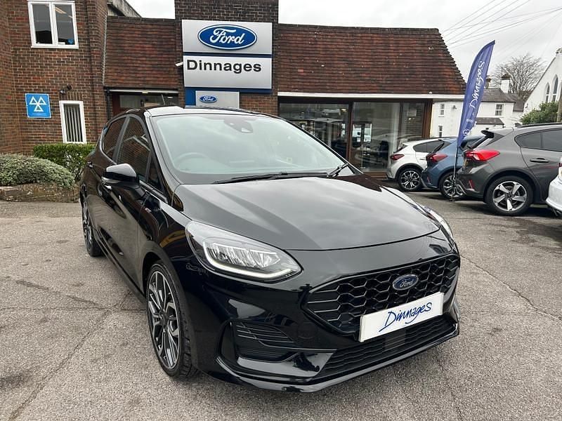 Used Ford Fiesta ST-Line X 100 HP (73 kW) 2022 Black Hatchback
