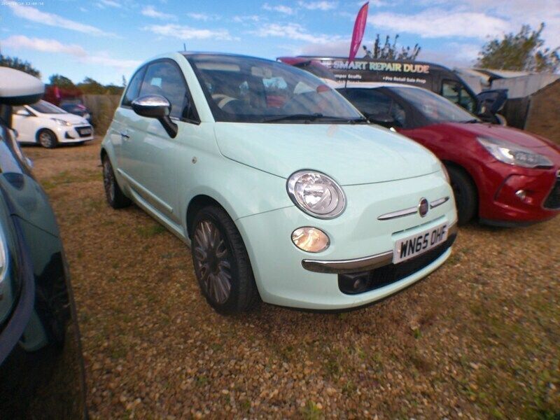 Green Used 2015 Fiat 500 Hatchback | £4,995 (Fair price) - Image 1/4