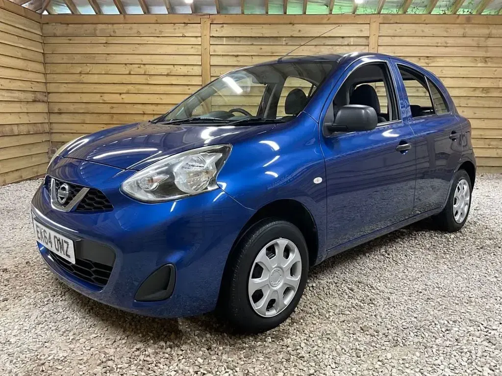 Used Nissan Micra Visia 80 HP (58 kW) 2014 Blue Hatchback