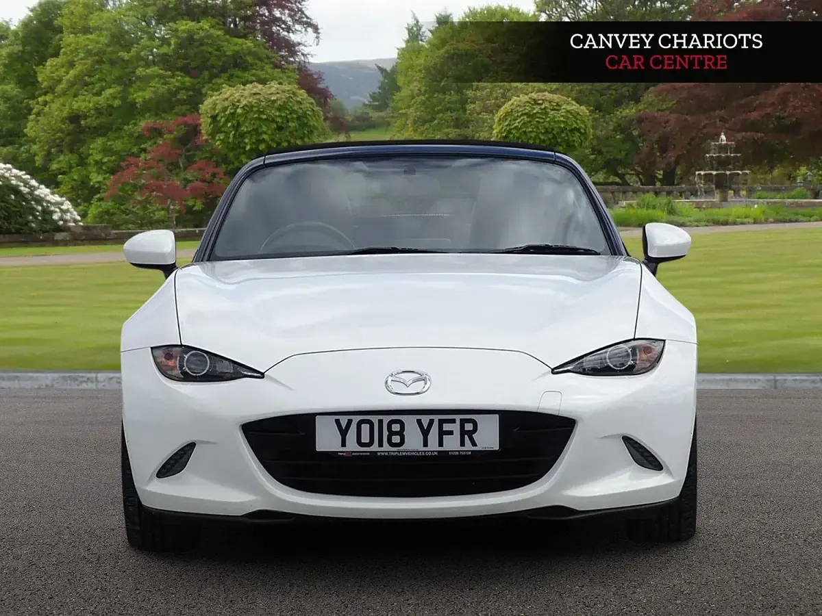Used Mazda MX5 2018 White Cabriolet
