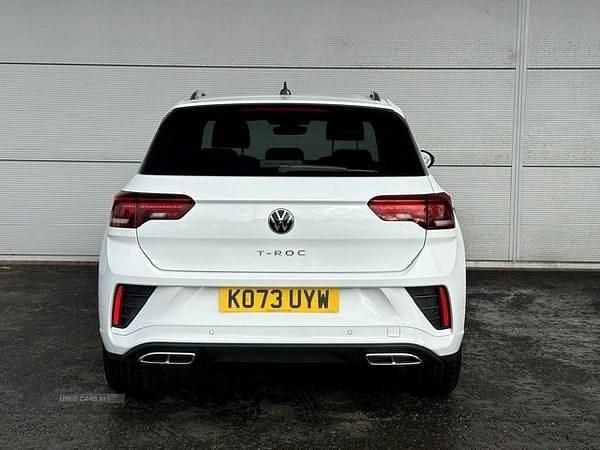 Used VW T-Roc R-line 150 HP (110 kW) 2024 White SUV