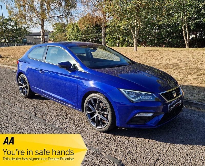 Blue Used 2017 Seat Leon FR Hatchback | £7,995 (Good price) - Image 1/3