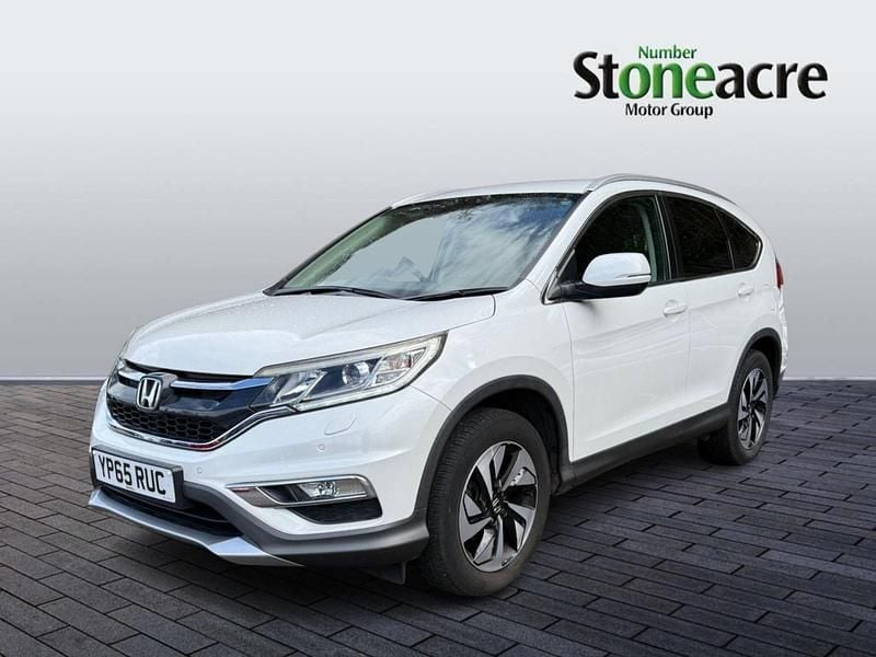 Begagnad Honda CR-V SR 155 HK (114 kW) 2015 Vit SUV
