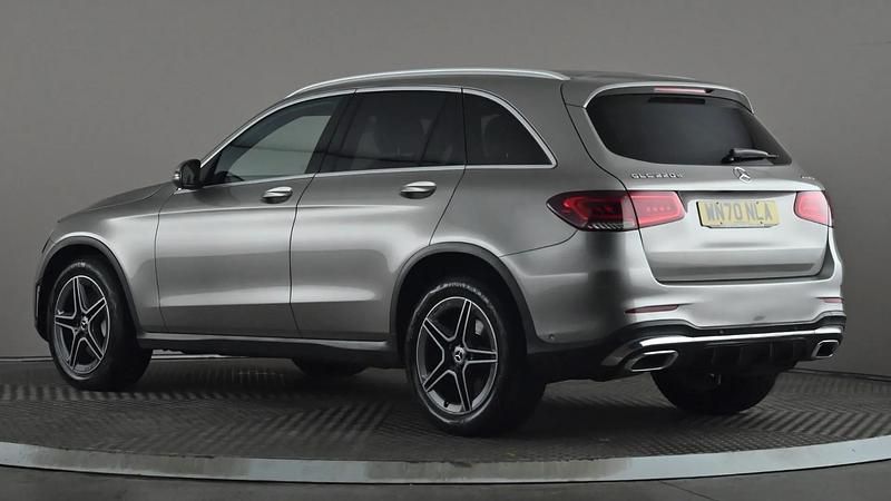 Used Mercedes GLC220 AMG line 194 HP (142 kW) 2020 Silver SUV