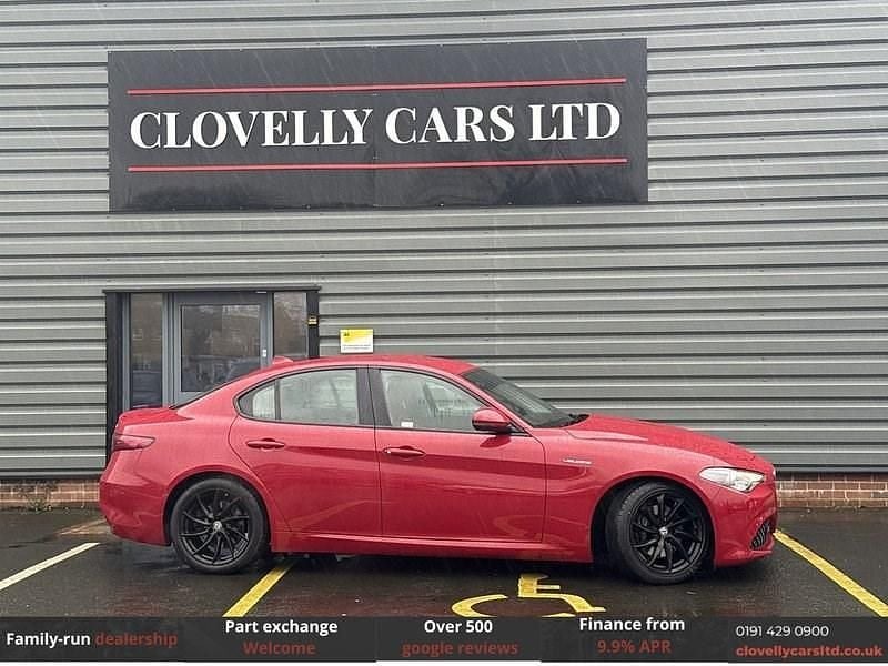 Used Alfa Romeo Giulia Saloon Veloce 280 HP (205 kW) 2018 Red Sedan