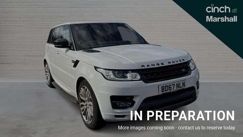 White Used 2017 Land Rover Range Rover Sport HSE Dynamic SUV | £29,239 (Expensive) - Image 1/4