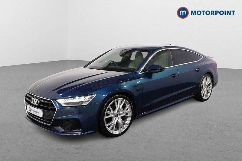 Used Audi A7 Exclusive 2020 Blue Hatchback