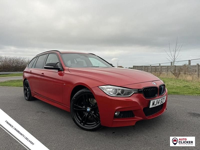 Red Used 2014 BMW 330 M Sport Estate | £8,290 (Fair price) - Image 1/4