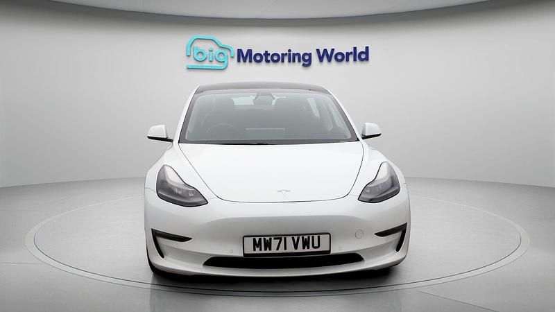 Used Tesla Model 3 Long Range AWD 366 kW (498 HP) 2021 White Sedan