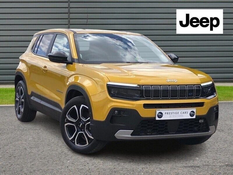 Yellow Used 2024 Jeep Avenger EV Summit SUV | £20,994 (Expensive) - Image 1/4