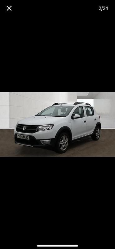 Used Dacia Sandero Ambiance 90 HP (66 kW) 2014 White Hatchback