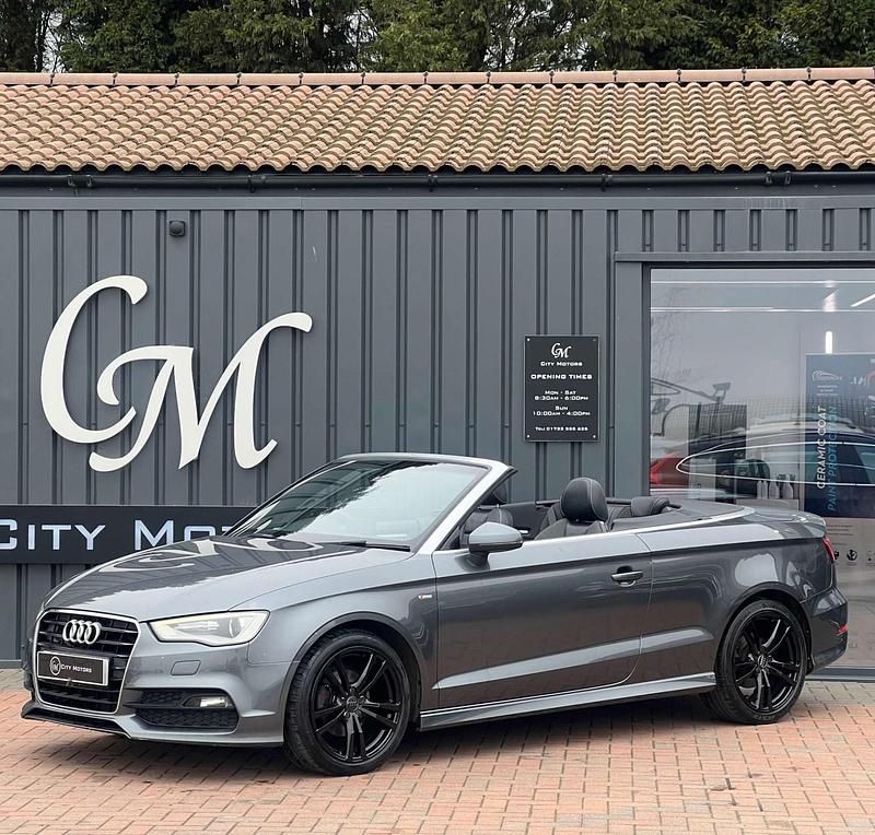 Used Audi A3 Cabriolet S-Line 2015 Grey Cabriolet