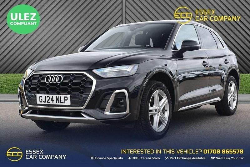 Black Used 2024 Audi Q5 S-Line SUV | £33,895 (Fair price) - Image 1/4
